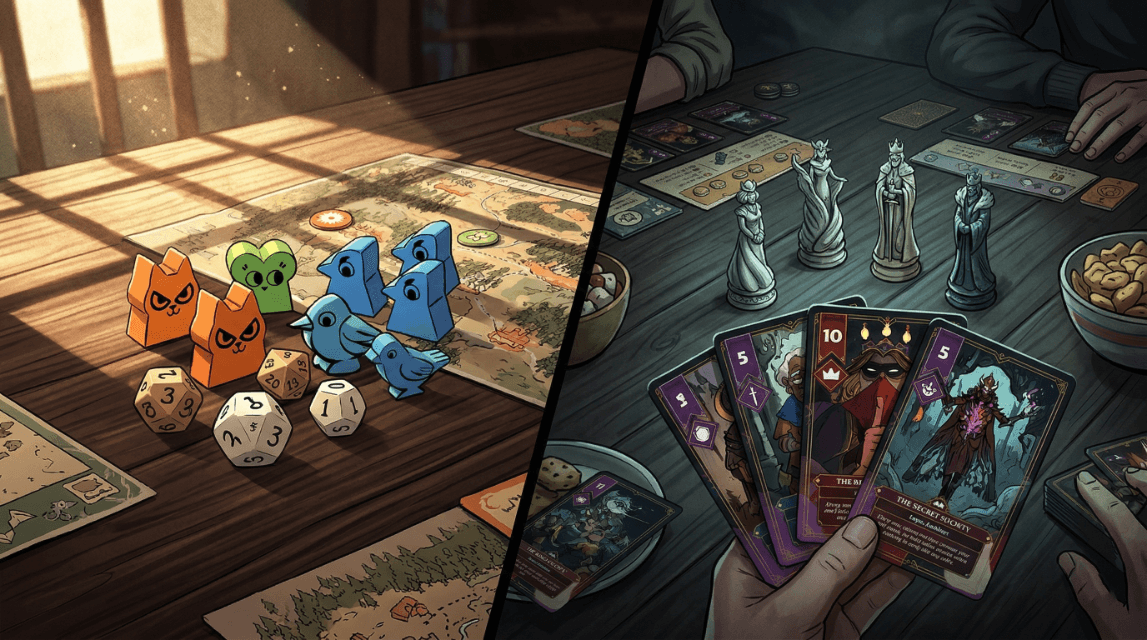 The Old King's Crown vs Root Karşılaştırması: Hangi Asimetrik Kutu Oyunu Grubuna Uygun?